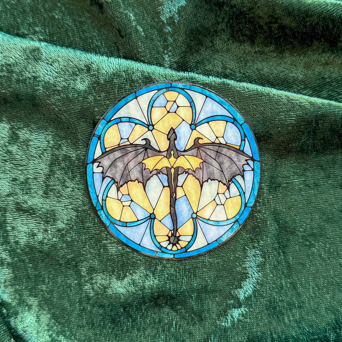 Fourth Wing Dragons 3" Bookish Kindle Sticker Romantasy Gift