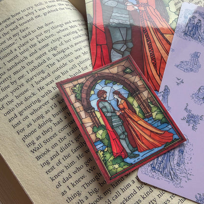 Medieval Romance Bookish Kindle Sticker