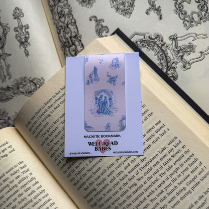 Toile De Jouy - Medieval Magnetic Bookmark - Bookish Gift