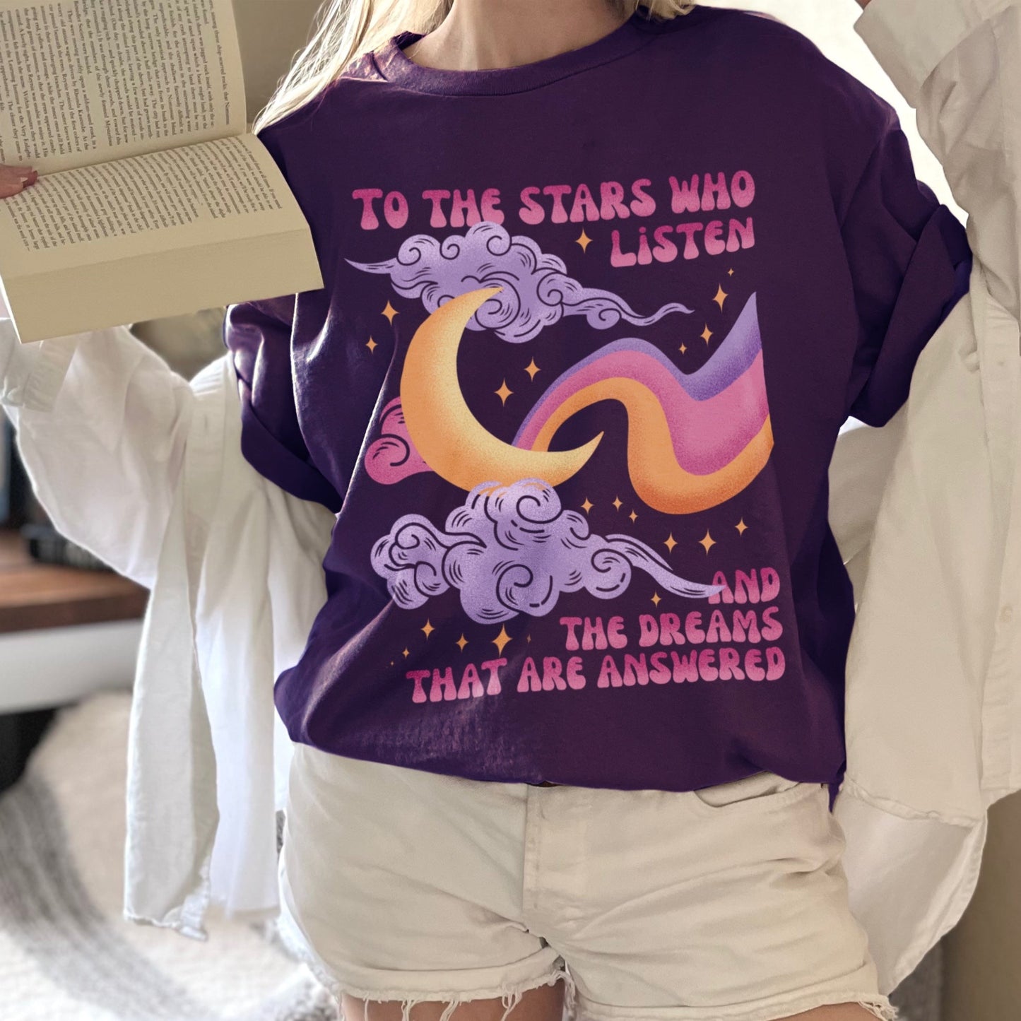 ACOTAR Tee - To The Stars Who Listen - Bookish Shirt