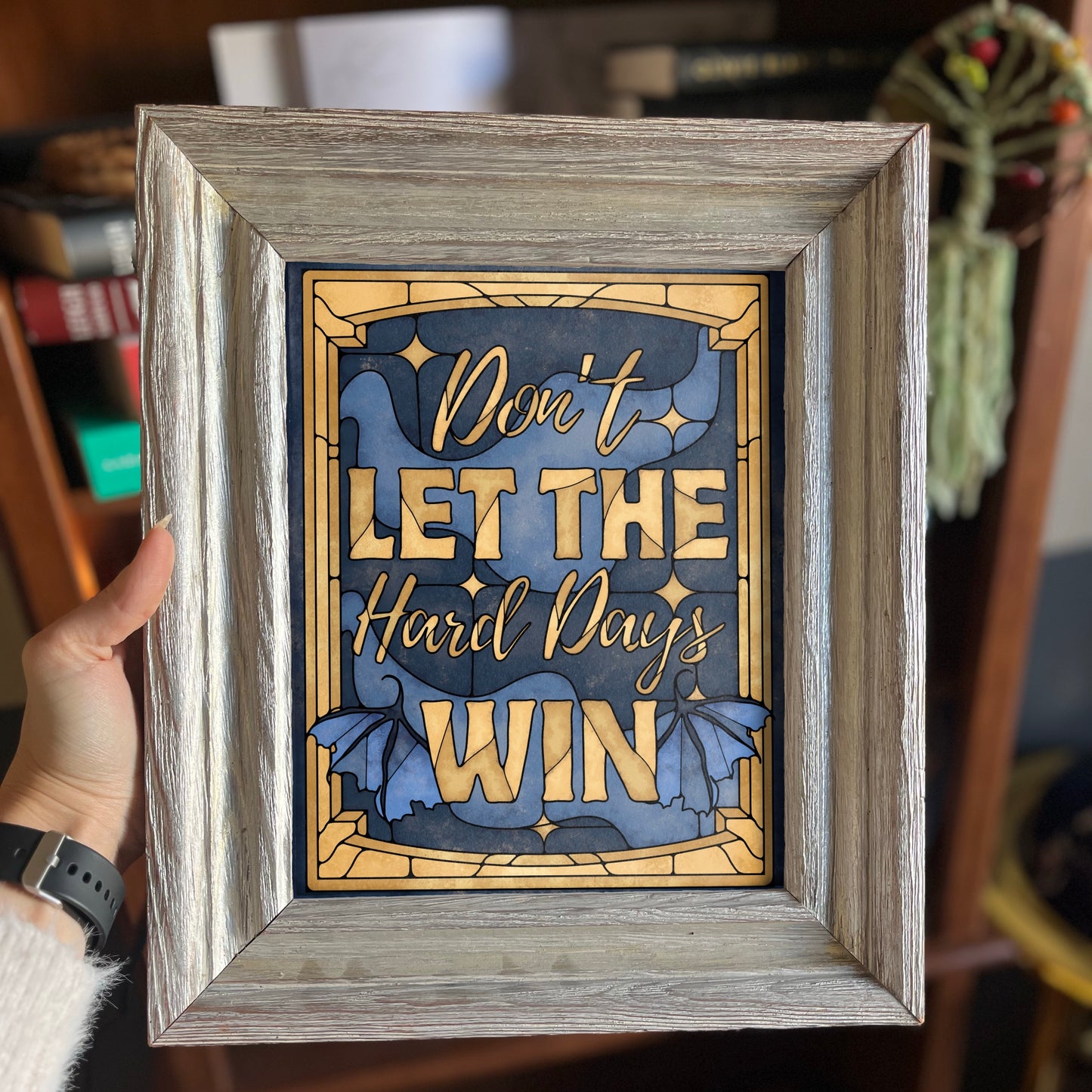 ACOTAR - Don’t Let The Hard Days Win - Bookish Wall Art