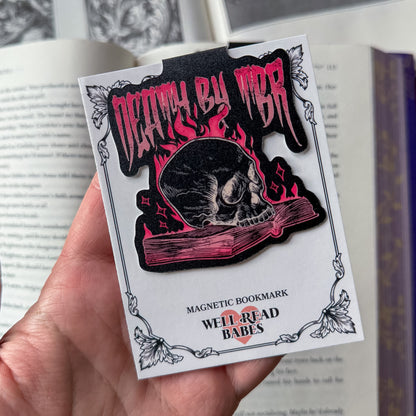 Death By TBR Magnetic Bookmark