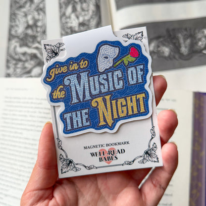 Phantom of the Opera Mosaic Magnetic Bookmark