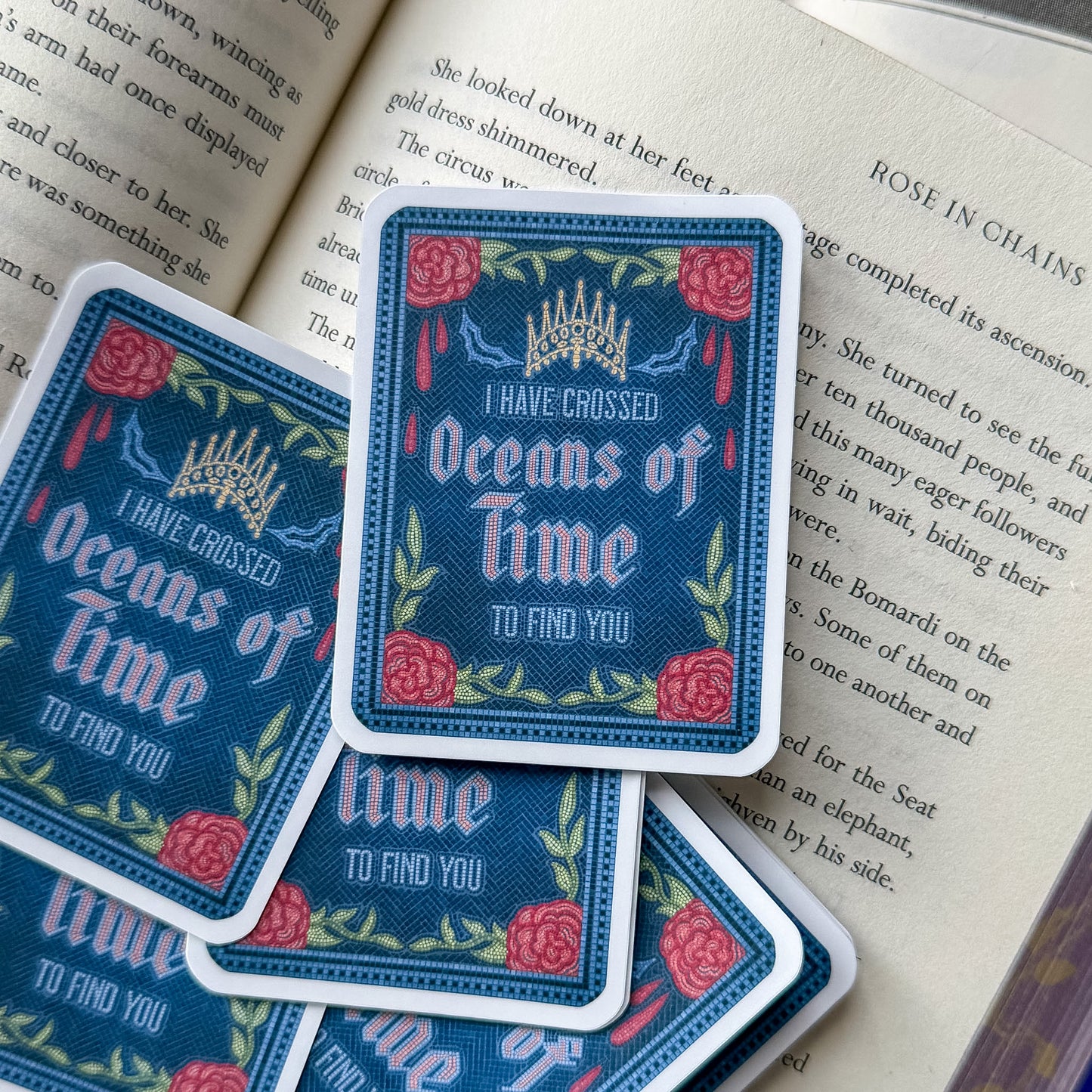 Dracula a Love Tale Mosaic Bookish Sticker