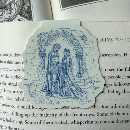 Medieval Romance Magnetic Bookmark