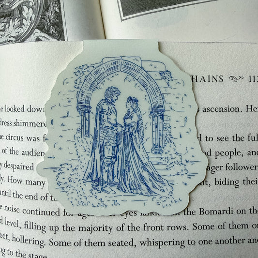 Medieval Romance Magnetic Bookmark