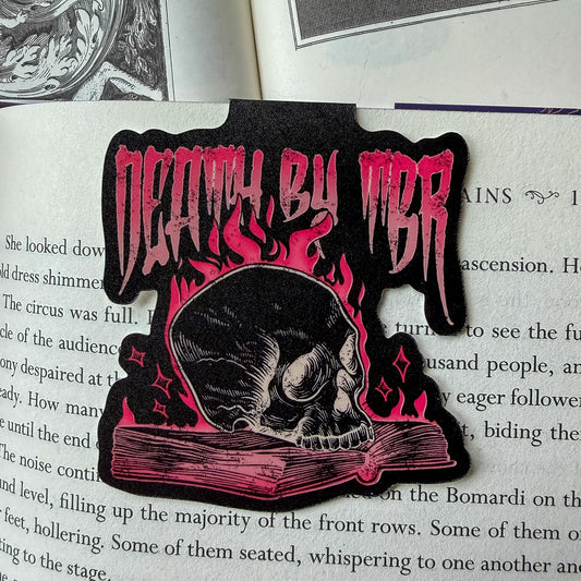 Death By TBR Magnetic Bookmark
