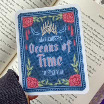 Dracula a Love Tale Mosaic Bookish Sticker