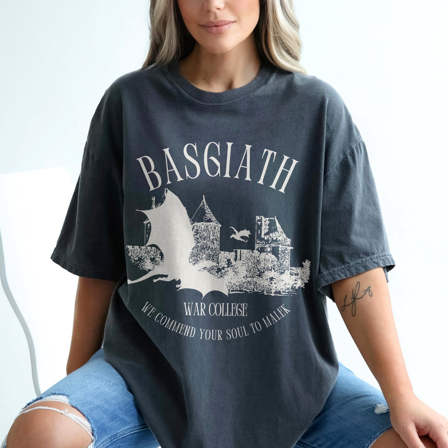 Basgiath Dragons Tee - Fourth Wing Shirt