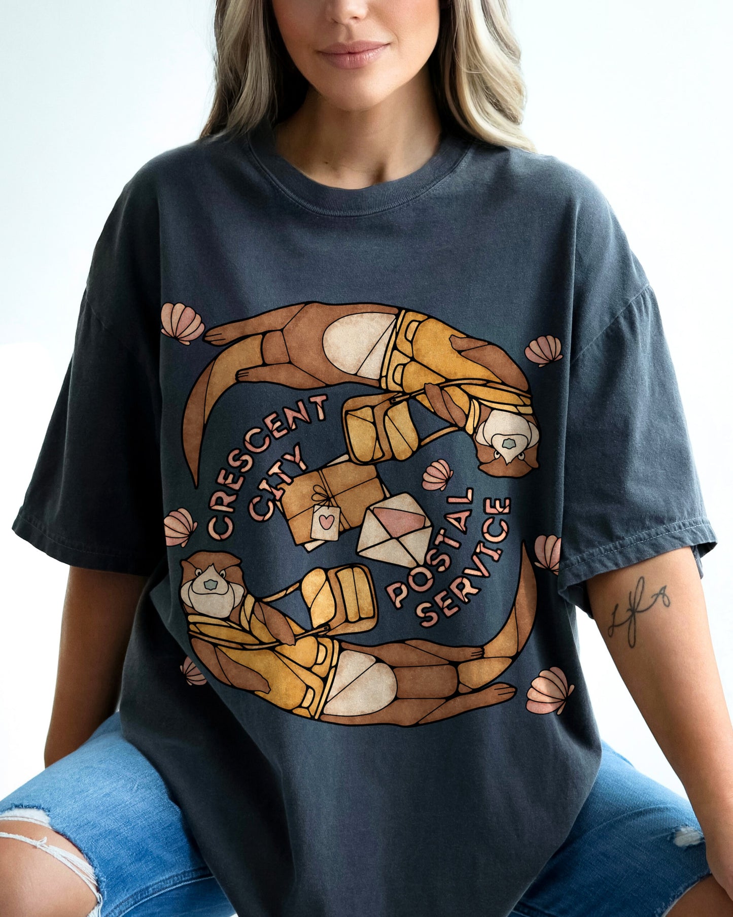 Crescent City Shirt - Postal Service Otters - Bookish Tee