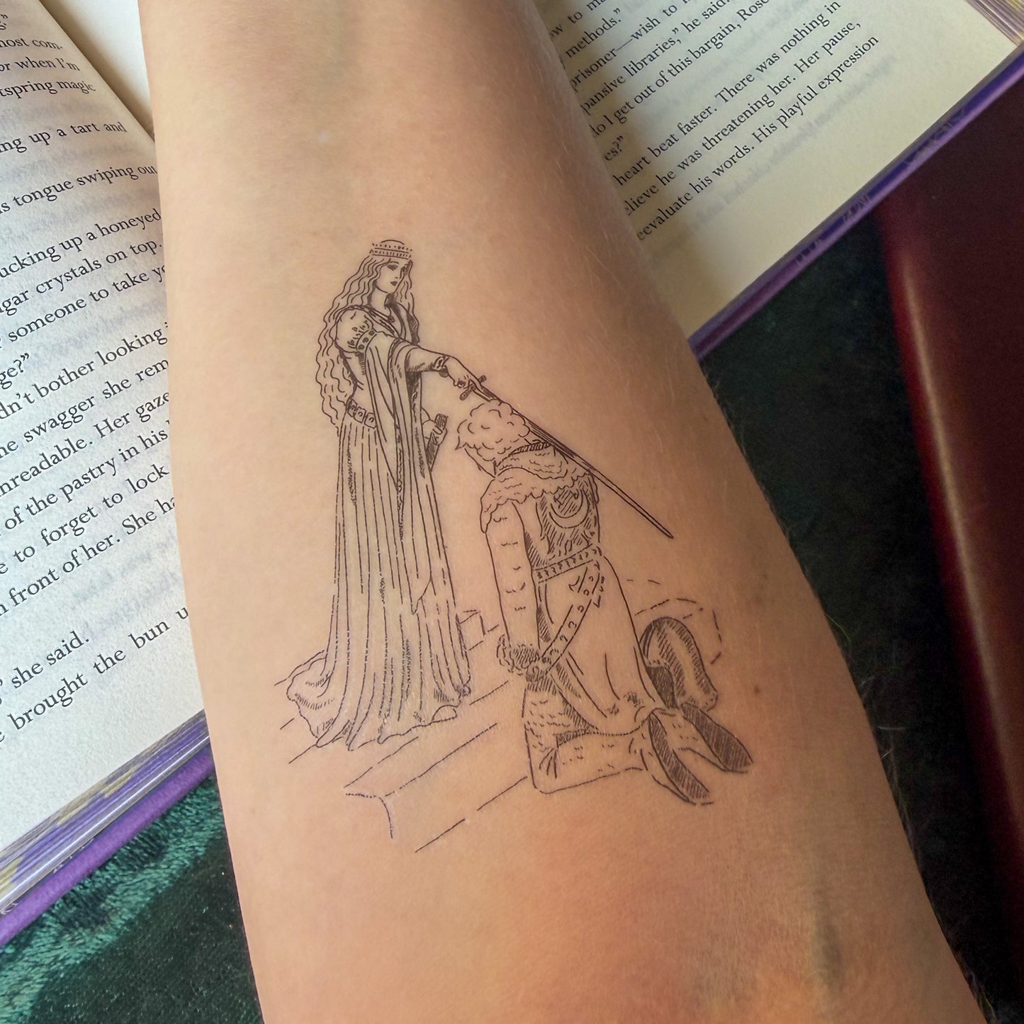 Bring Back Yearning Temporary Tattoo