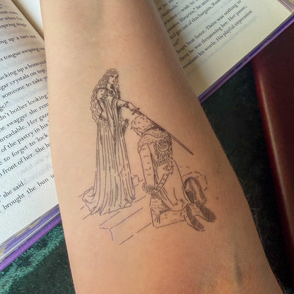 Bring Back Yearning Temporary Tattoo