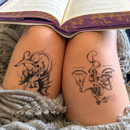 Enemies To Lovers Temporary Tattoo