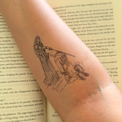 Bring Back Yearning Temporary Tattoo