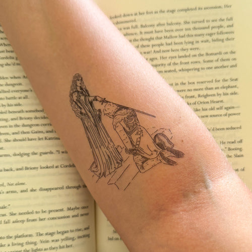 Bring Back Yearning Temporary Tattoo
