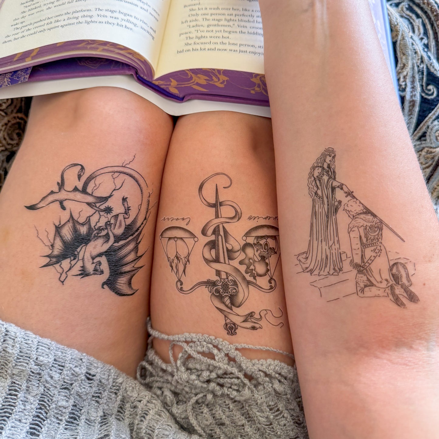 Bring Back Yearning Temporary Tattoo