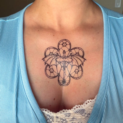 Dragon Bond Temporary Tattoo