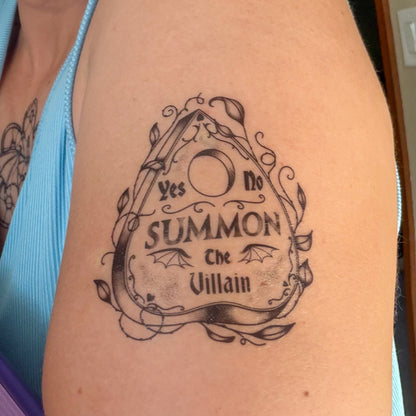 Morally Gray Temporary Tattoo