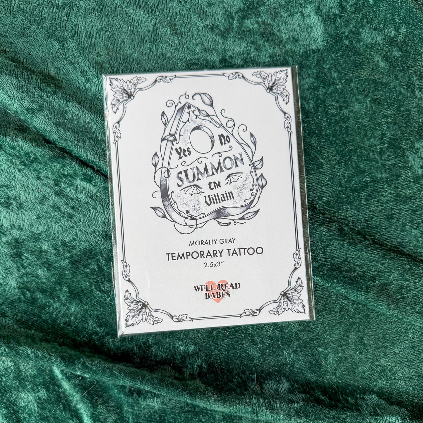 Morally Gray Temporary Tattoo