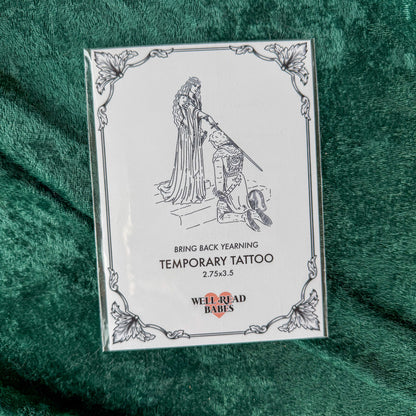 Bring Back Yearning Temporary Tattoo
