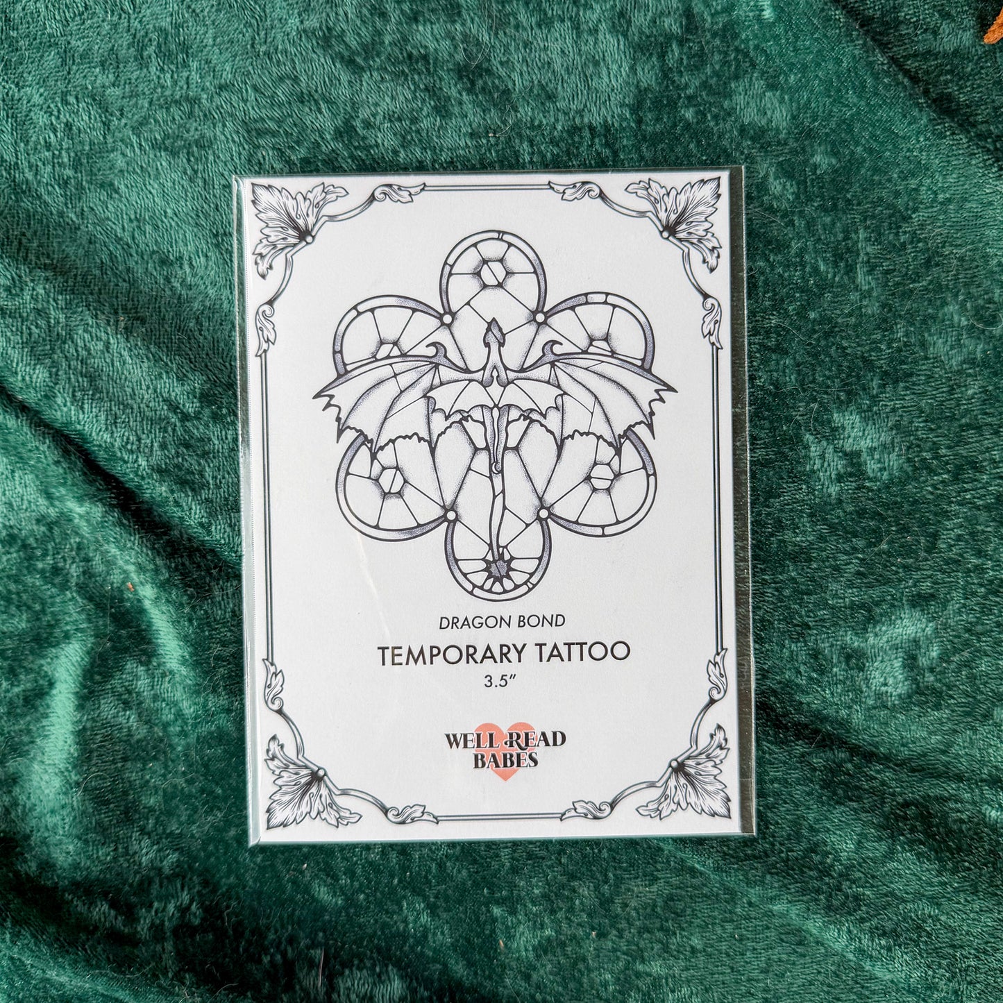 Dragon Bond Temporary Tattoo