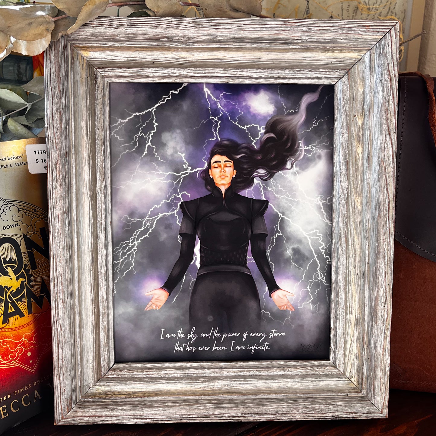 Fourth Wing - Violet Sorrengail - Bookish Wall Art