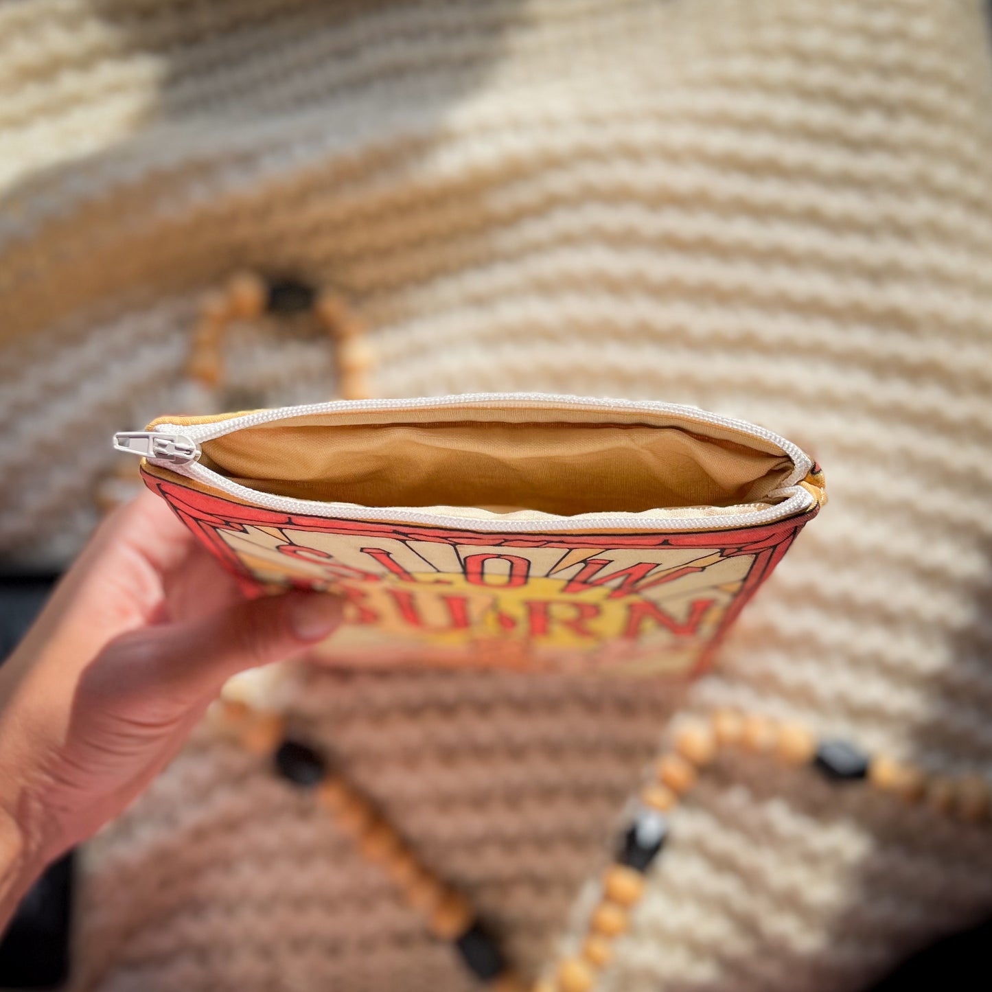 Book Tropes Collection Slow Burn - Kindle Sleeve with Zipper - Book Lover Gift