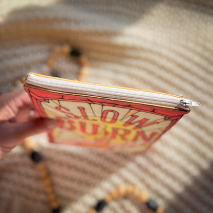 Book Tropes Collection Slow Burn - Kindle Sleeve with Zipper - Book Lover Gift