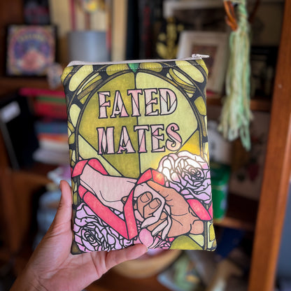 Book Tropes Collection Fated Mates - Kindle Sleeve with Zipper - Book Lover Gift