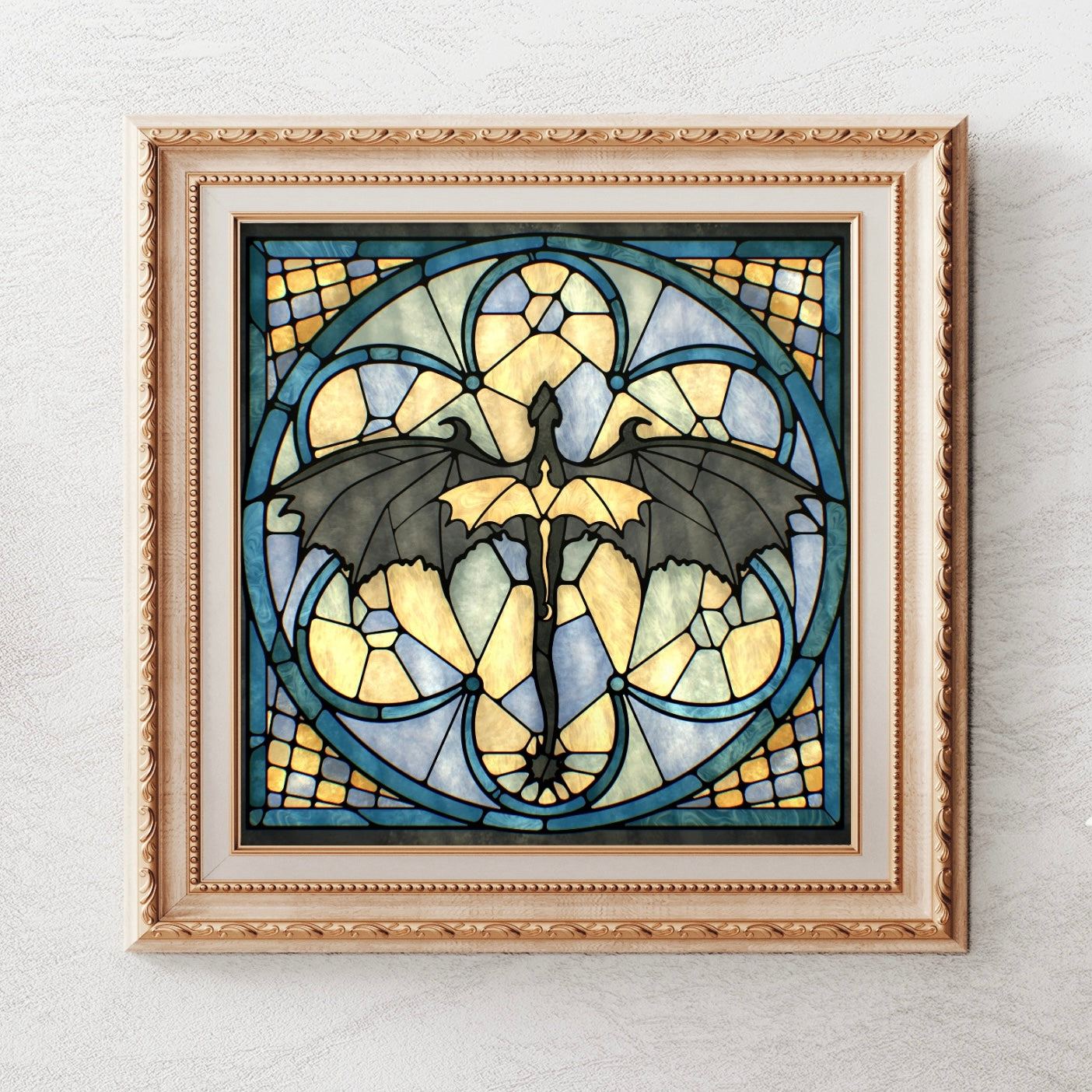 Fourth Wing Art Print - Basgiath Wall Art