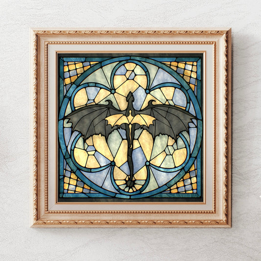 Fourth Wing Art Print - Basgiath Wall Art