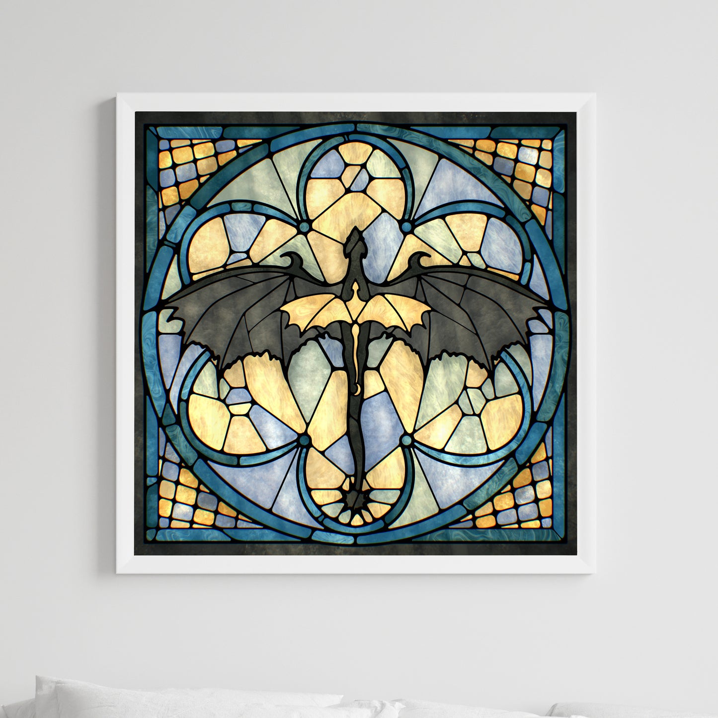 Fourth Wing Art Print - Basgiath Wall Art