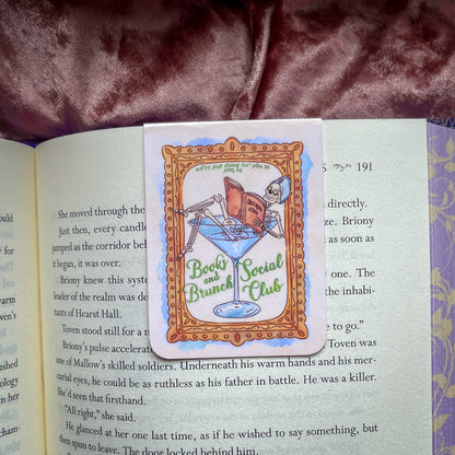 Bookish Halloween Magnetic Bookmark