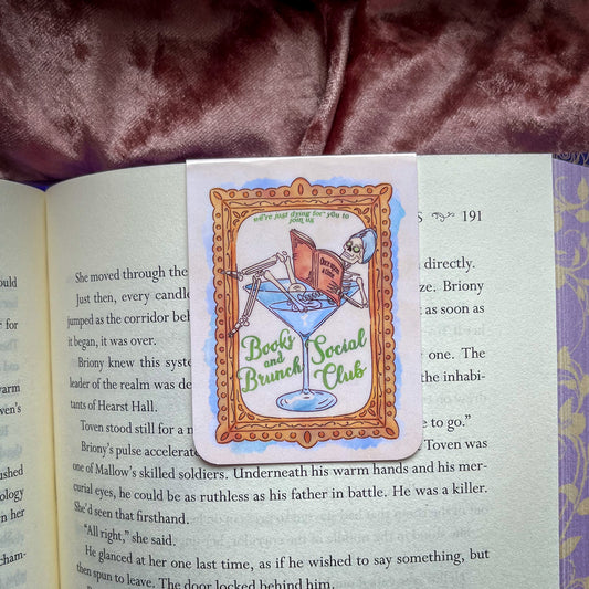 Bookish Halloween Magnetic Bookmark