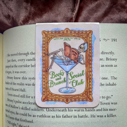 Bookish Halloween Magnetic Bookmark