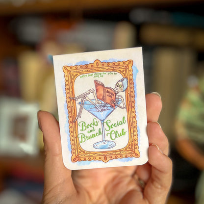 Bookish Halloween Magnetic Bookmark