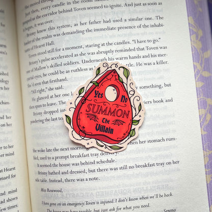 Ouija Romantasy Bookish Sticker Gothic Kindle Sticker Gift