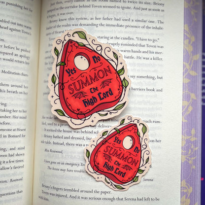 Ouija Romantasy Bookish Sticker Gothic Kindle Sticker Gift