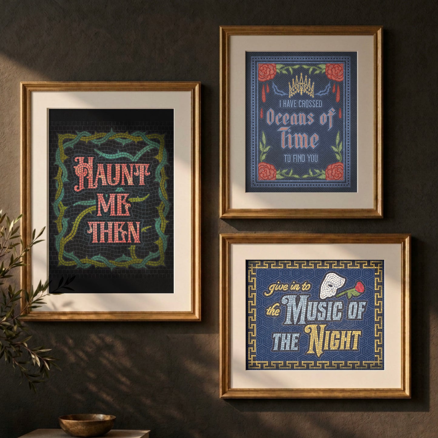 Gothic Classics Bookish Mosaics Collection
