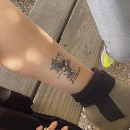 Dark Romance Villain Lover Temporary Tattoo Bookish Cosplay