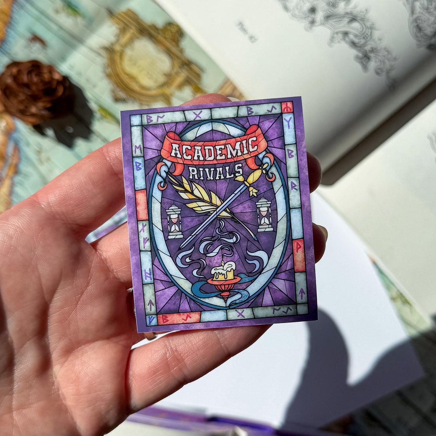 Book Tropes Romance Bookish Kindle Sticker
