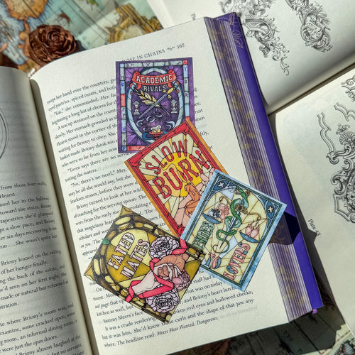 Book Tropes Romance Bookish Kindle Sticker