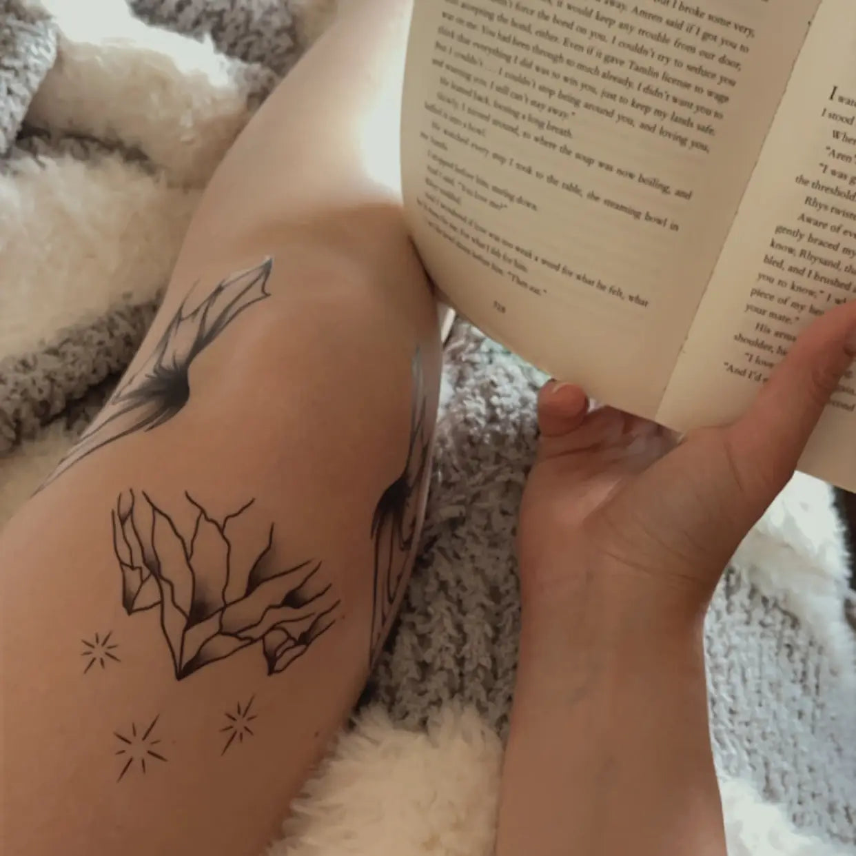 ACOTAR Rhysand's Temporary Tattoo 