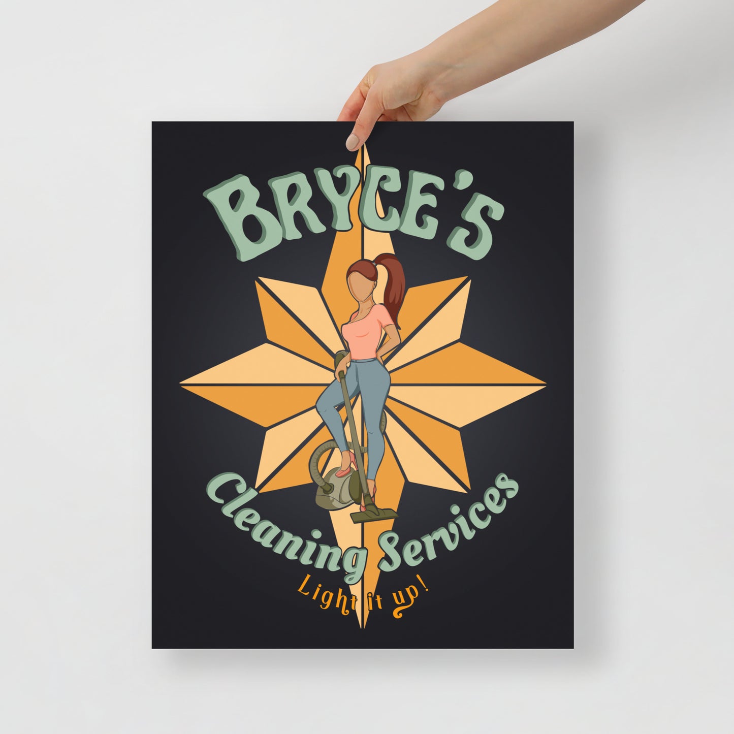Crescent City Art Print - Bryce’s Cleaning Services - Bookish Wall Art Poster