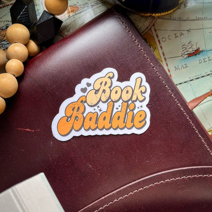 Book Baddie Bookish Sticker Romantasy Gift Kindle Sticker