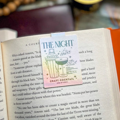 Magnetic Bookmark Romantasy ACOTAR Night Court Bookish Gift