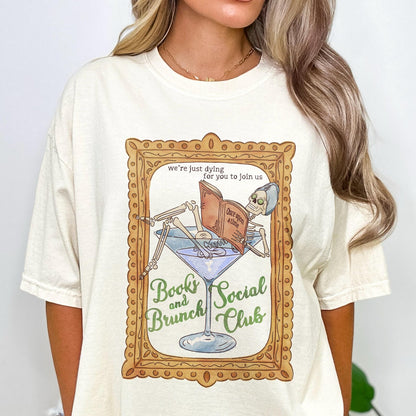 Halloween Book Club Shirt - Book Lover Tee