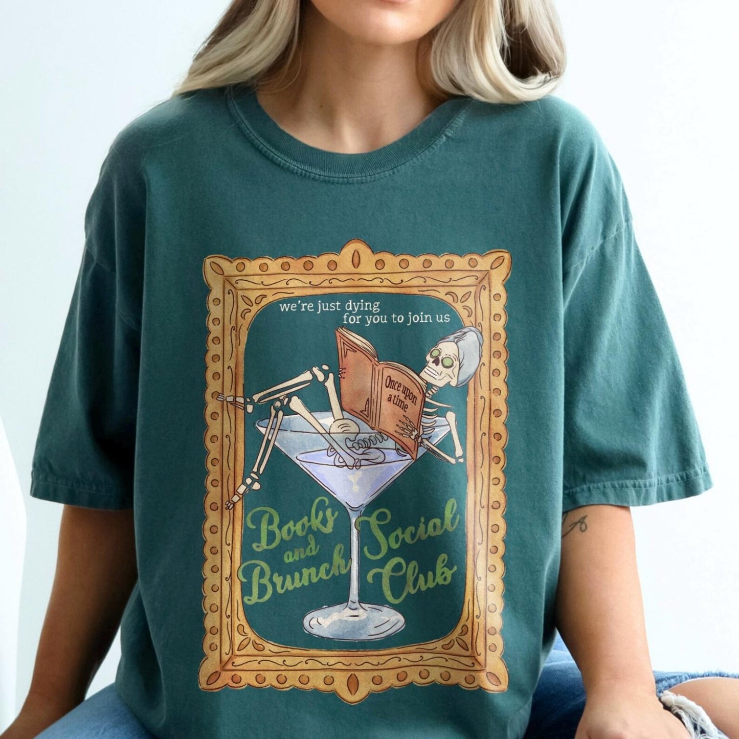 Halloween Book Club Shirt - Book Lover Tee