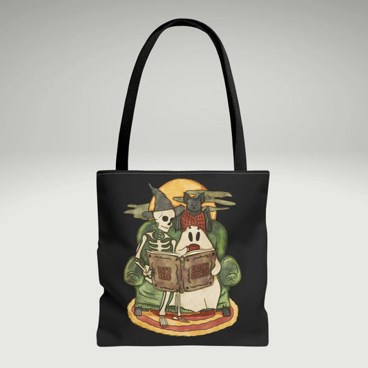 Halloween Tote Bag - Book Lover Purse