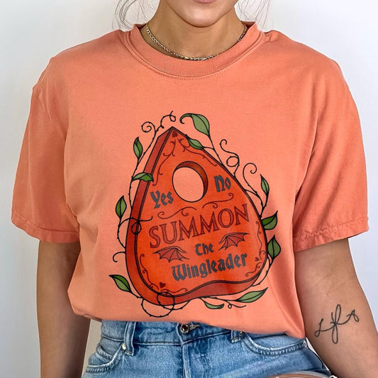 Summon The Wingleader Shirt - Book Lover Tee